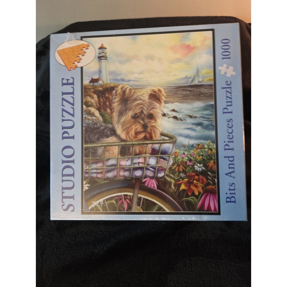 Bits And Pieces 1000 Pc Jigsaw Puzzle 20"x27" Brooke Faulder: Morning Ride - NEW